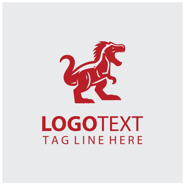 Ilustraciones del logotipo de Dino