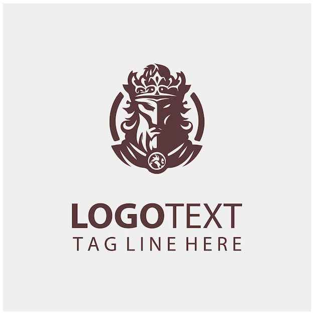 Ilustraciones del logotipo de Emperor Vector