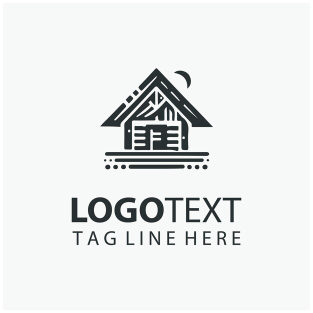 Ilustraciones del logotipo de Hut