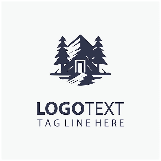 Ilustraciones del logotipo de Hut