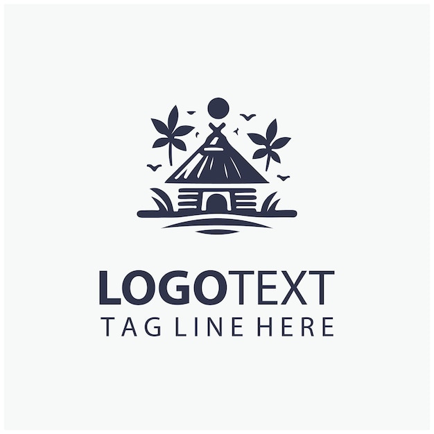 Ilustraciones del logotipo de Hut