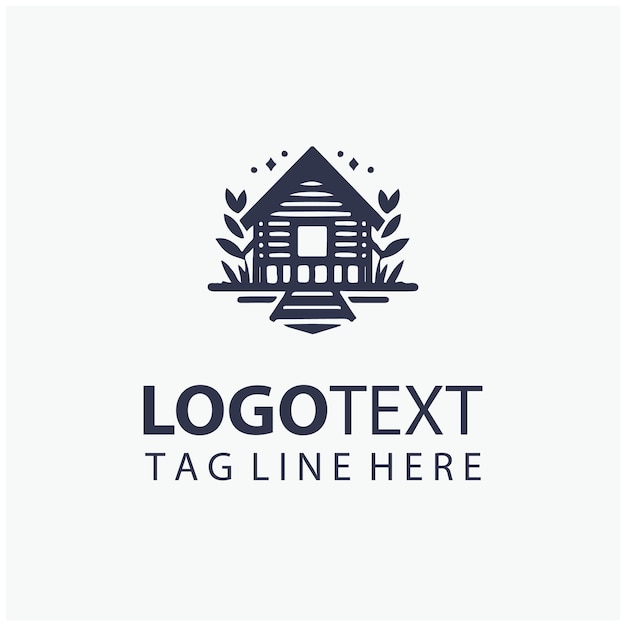 Ilustraciones del logotipo de Hut