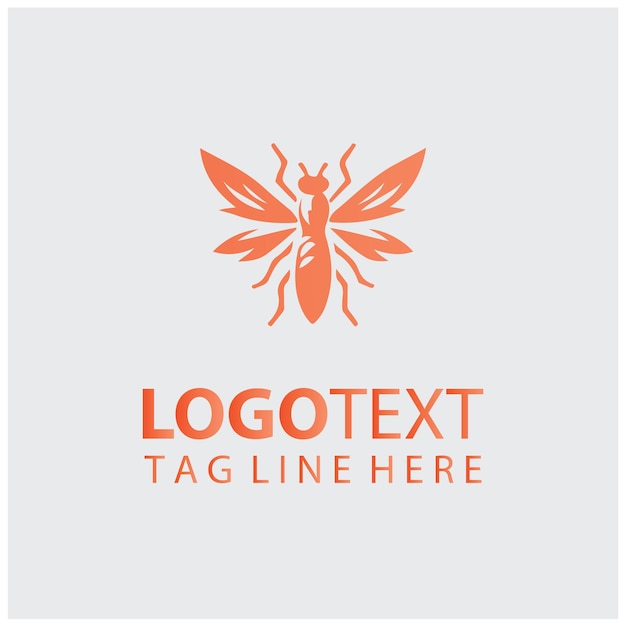 Ilustraciones del logotipo de la luciérnaga