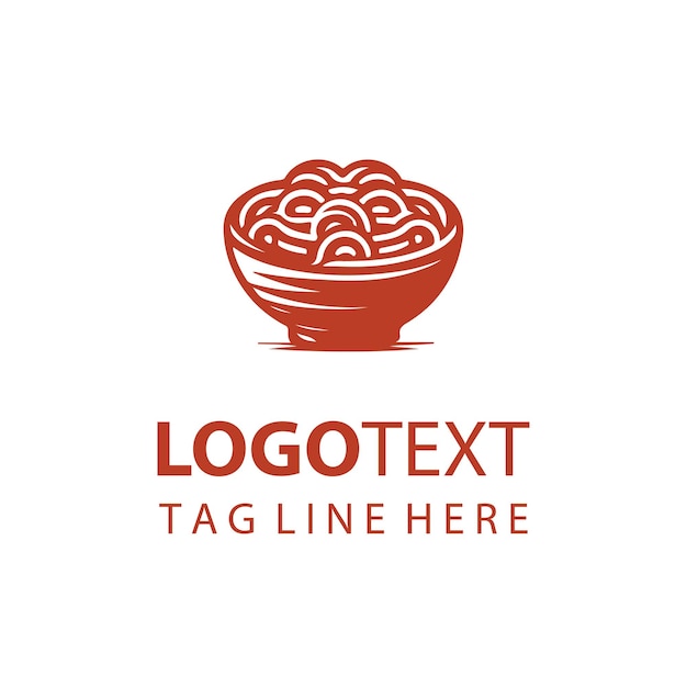 Ilustraciones del logotipo de Noddles