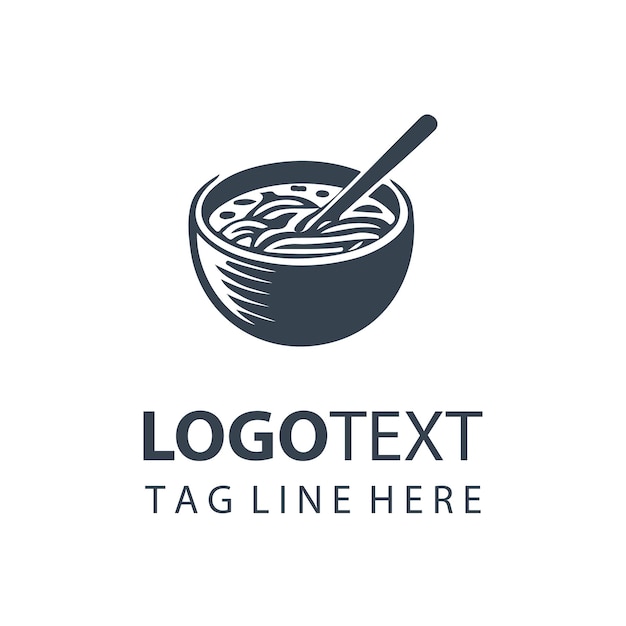 Ilustraciones del logotipo de Noddles