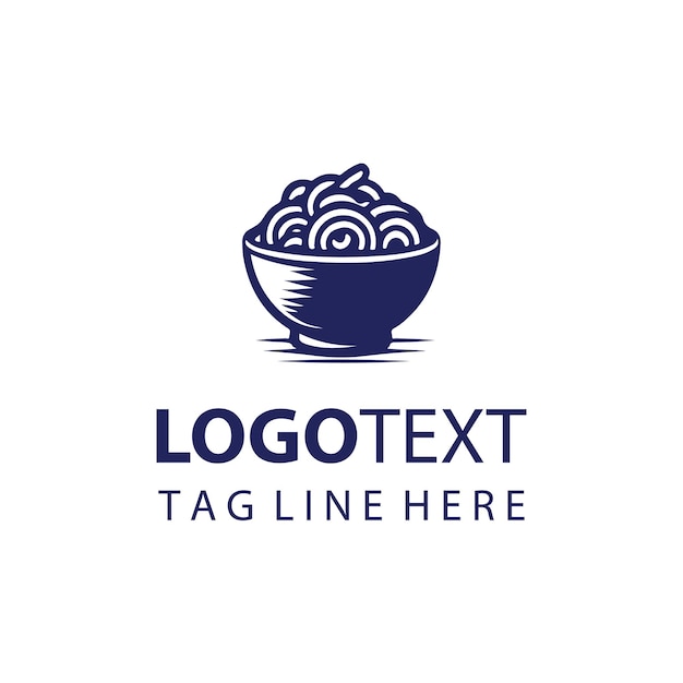 Ilustraciones del logotipo de Noddles
