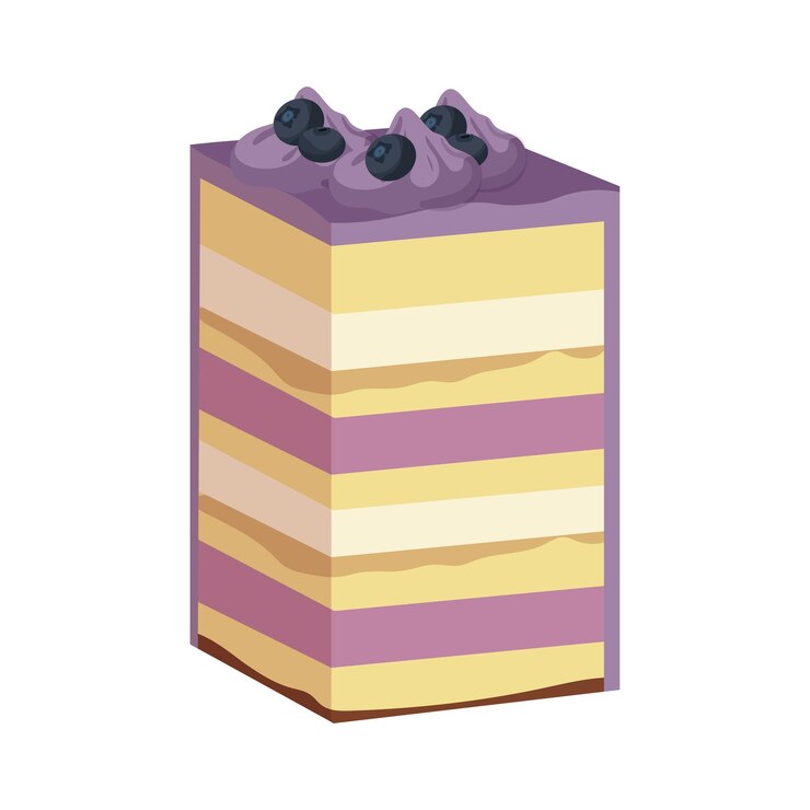 Vector ilustraciones de pastel