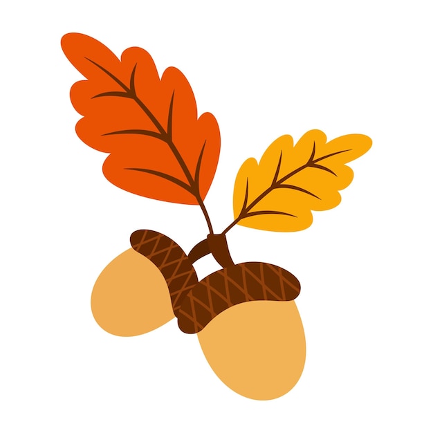 Ilustraciones temáticas de Acción de Gracias con botas de pavo y elementos de otoño icono