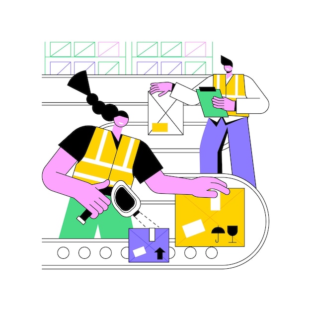 Ilustraciones de vectores de dibujos animados aislados de tecnología Goodtoperson