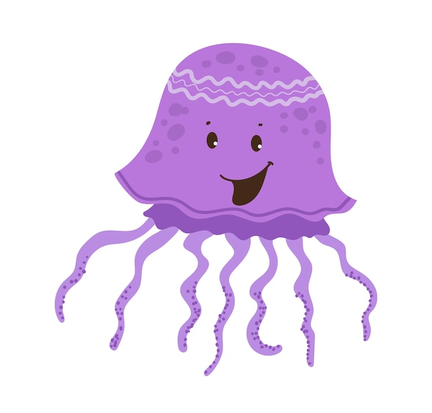 Ilustraciones vectoriales de un animal sobre un fondo blanco.