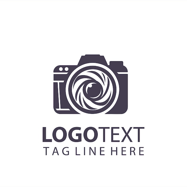 Ilustraciones vectoriales de la cámara del logotipo