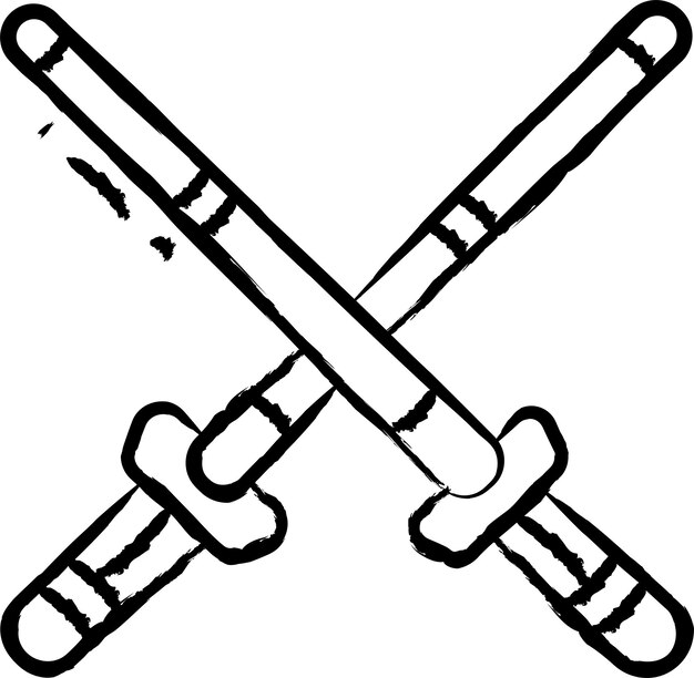 Ilustraciones vectoriales dibujadas a mano por Kendo