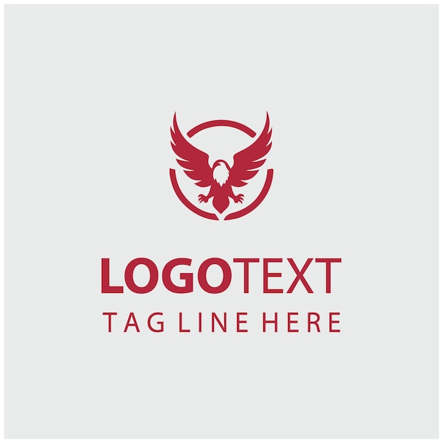 Ilustraciones vectoriales del logotipo del águila