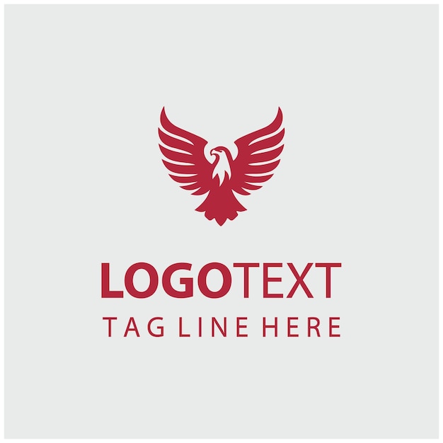 Ilustraciones vectoriales del logotipo del águila