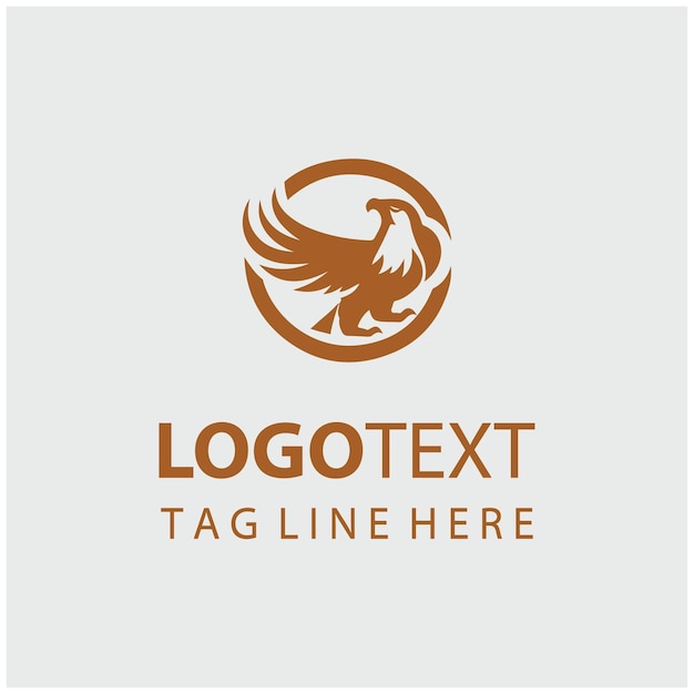 Ilustraciones vectoriales del logotipo del águila