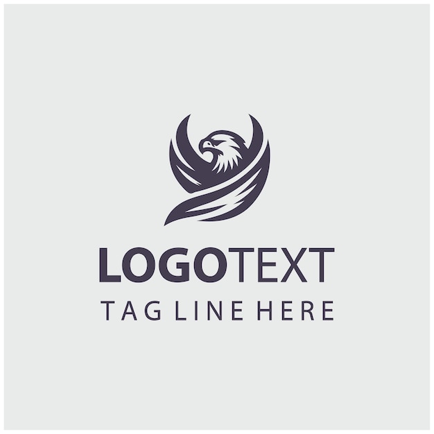 Ilustraciones vectoriales del logotipo del águila