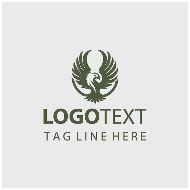 Ilustraciones vectoriales del logotipo del águila