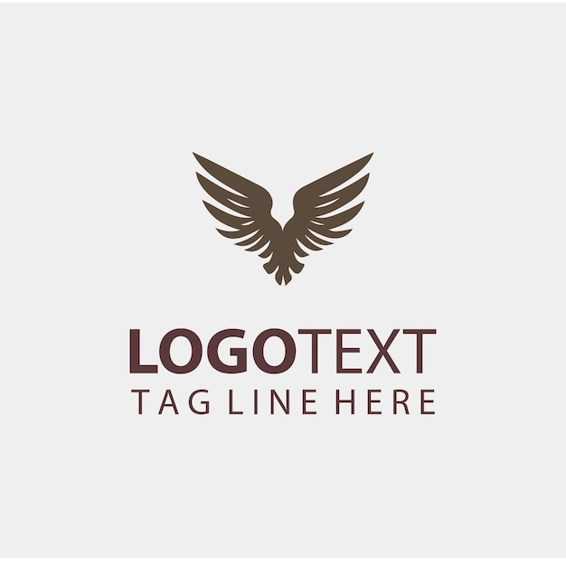 Ilustraciones vectoriales del logotipo de las alas mecánicas
