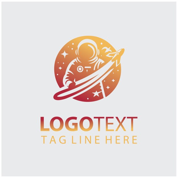 Ilustraciones vectoriales del logotipo de Astronomer Space r