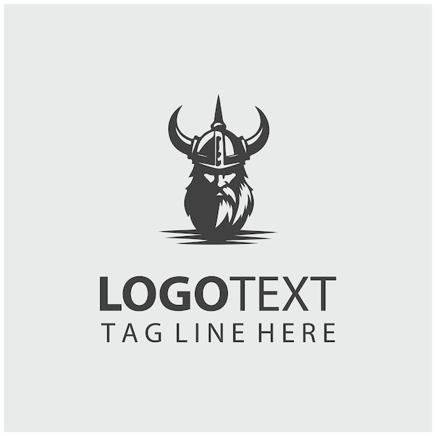 Ilustraciones vectoriales del logotipo de los barcos vikingos