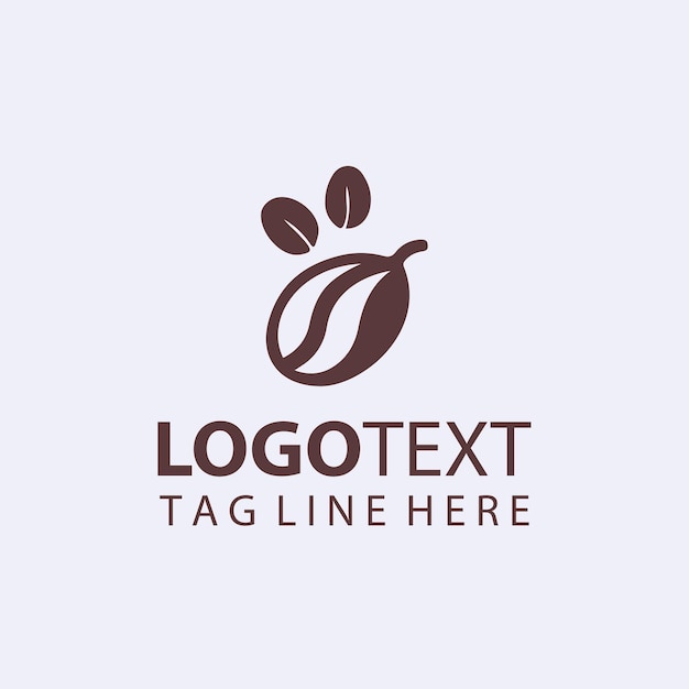 Ilustraciones vectoriales del logotipo del café