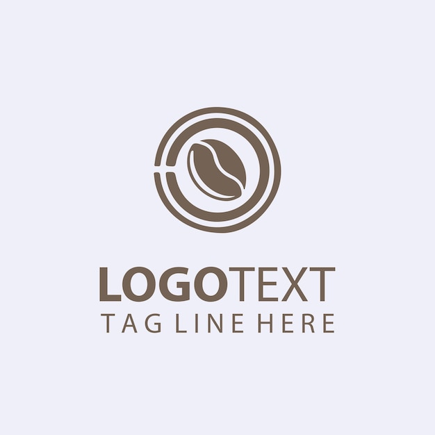 Ilustraciones vectoriales del logotipo del café