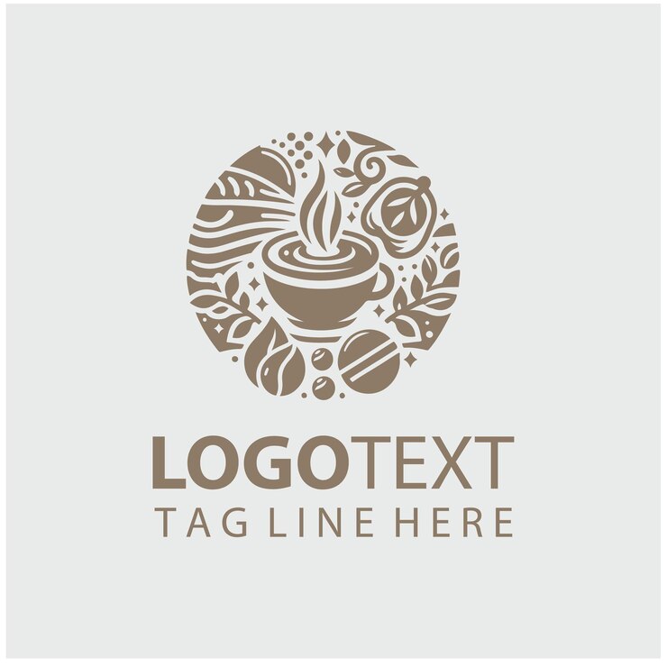 Vector ilustraciones vectoriales del logotipo del café