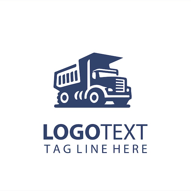 Ilustraciones vectoriales del logotipo del camión