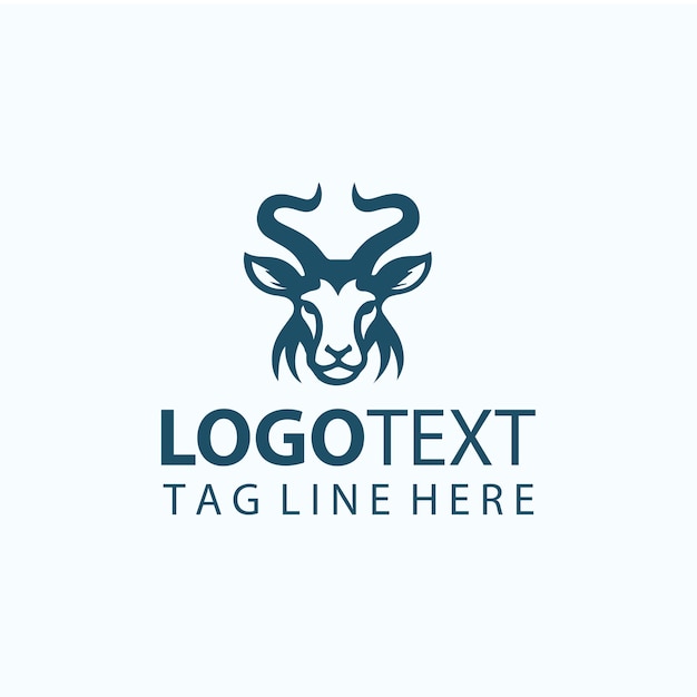 Ilustraciones vectoriales del logotipo de los ciervos
