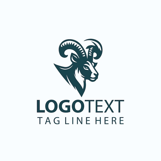 Ilustraciones vectoriales del logotipo de los ciervos