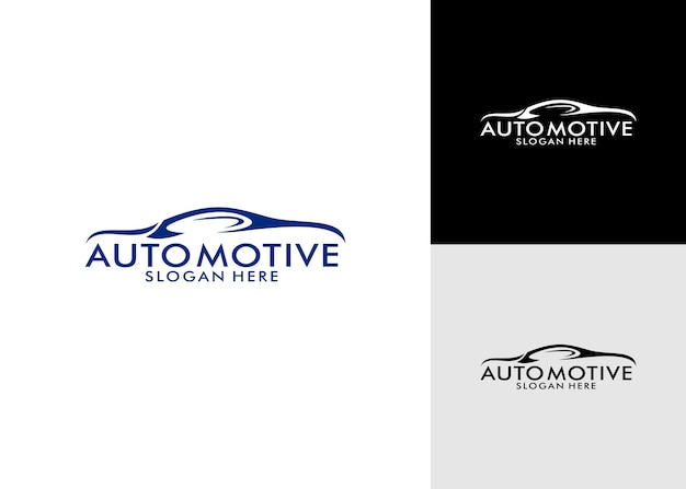 ilustraciones vectoriales del logotipo del coche, plantilla del logotipo del coche