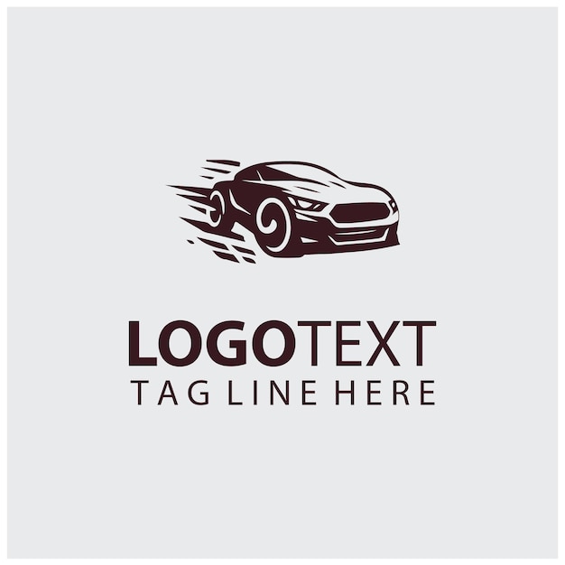 Ilustraciones vectoriales del logotipo de los coches rápidos