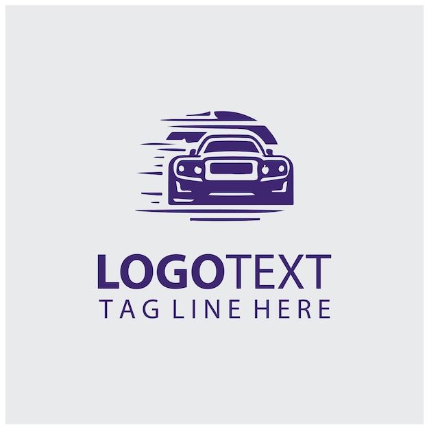 Ilustraciones vectoriales del logotipo de los coches rápidos