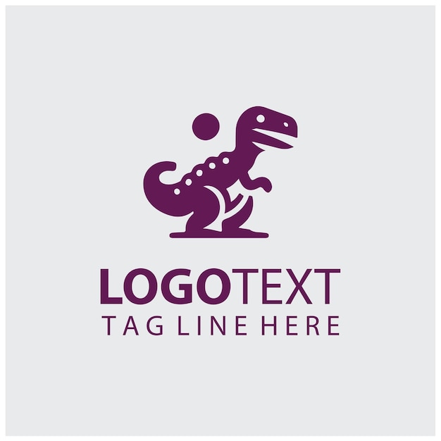 Ilustraciones vectoriales del logotipo de Dino