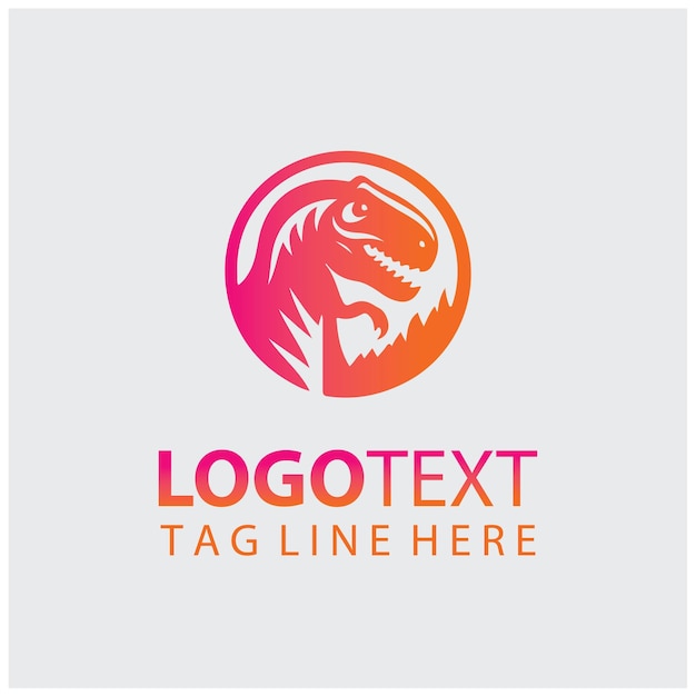 Ilustraciones vectoriales del logotipo de Dino