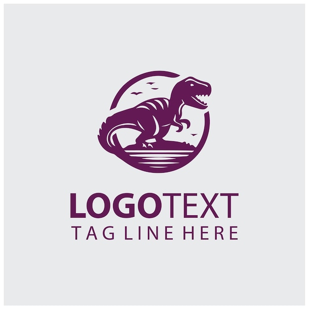 Ilustraciones vectoriales del logotipo de Dino