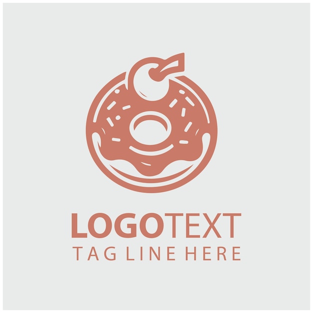 Ilustraciones vectoriales del logotipo de Dount