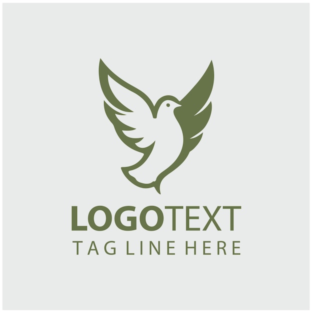 Ilustraciones vectoriales del logotipo Dove