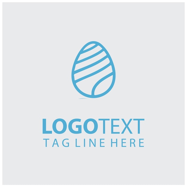 Ilustraciones vectoriales del logotipo de Easer Egg