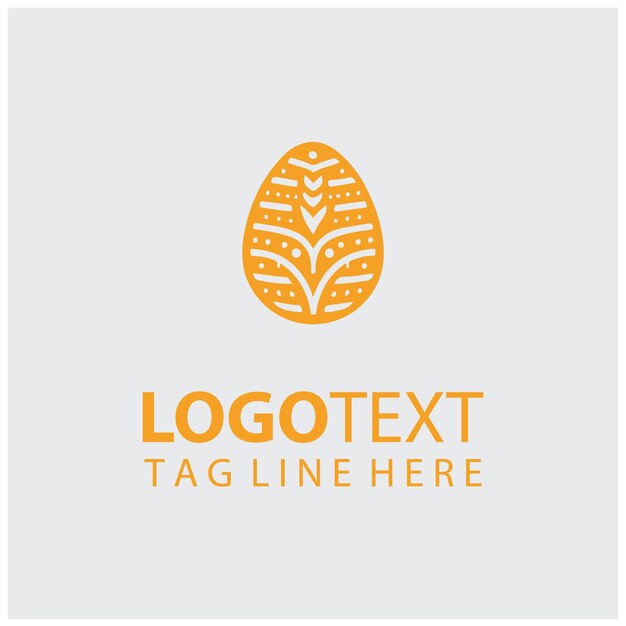Ilustraciones vectoriales del logotipo de Easer Egg