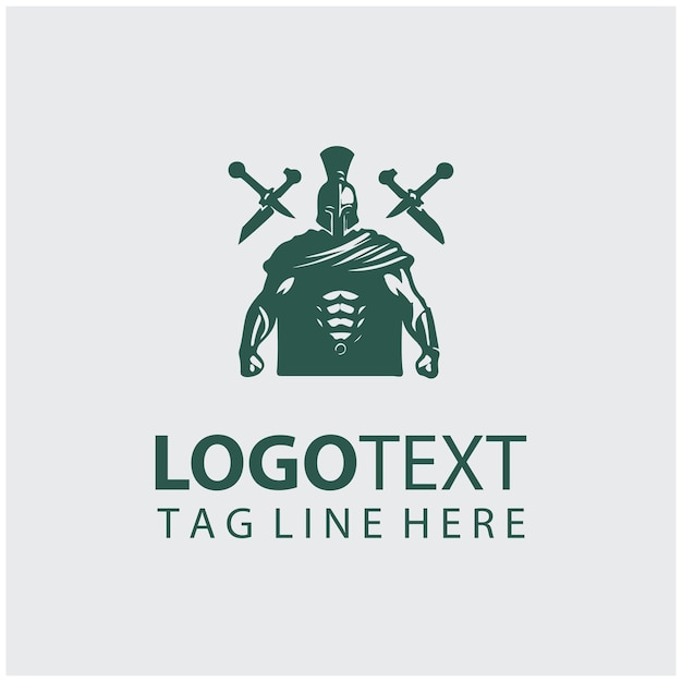 Ilustraciones vectoriales del logotipo de Gladiador