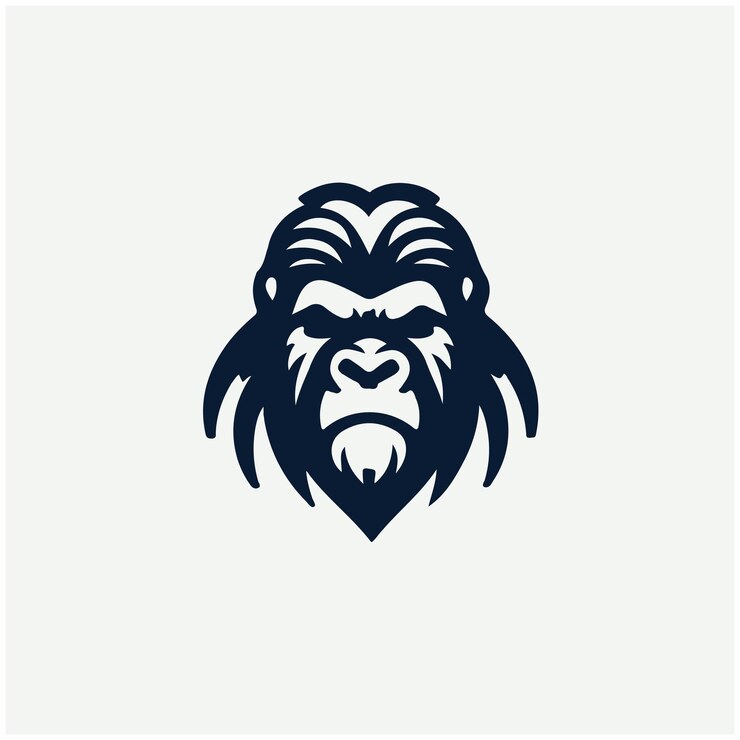 Vector ilustraciones vectoriales del logotipo del gorila