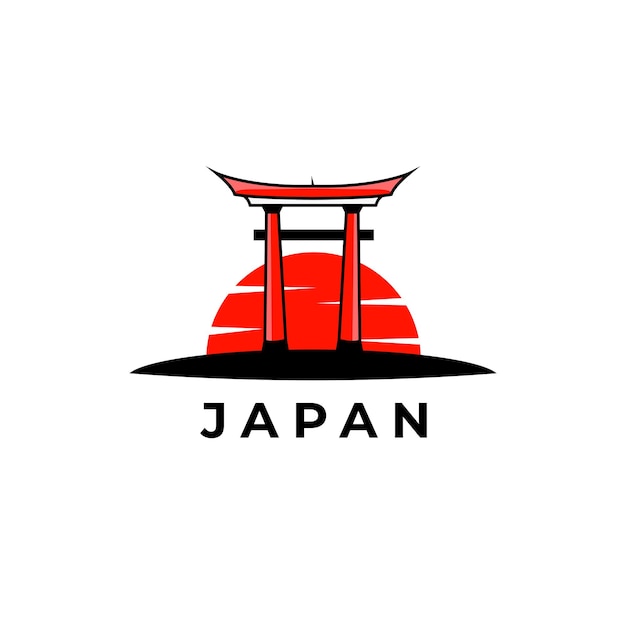 Ilustraciones vectoriales del logotipo de japón adecuadas para su logotipo