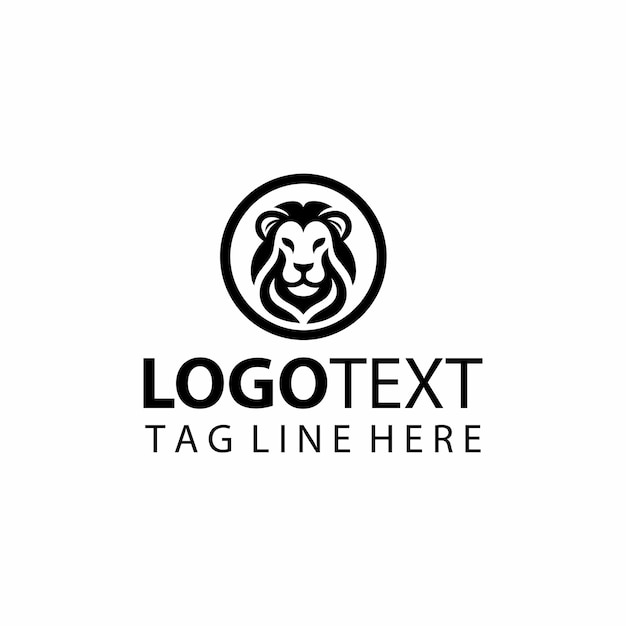 Ilustraciones vectoriales del logotipo del león
