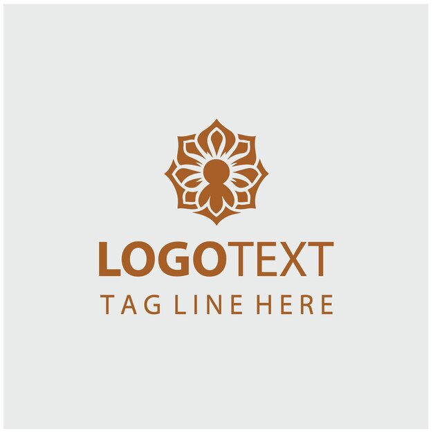 Ilustraciones vectoriales del logotipo de la meditación