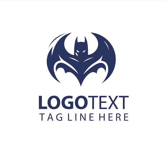 Ilustraciones vectoriales del logotipo de murciélago