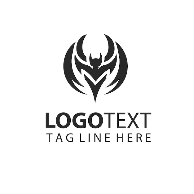Ilustraciones vectoriales del logotipo de murciélago