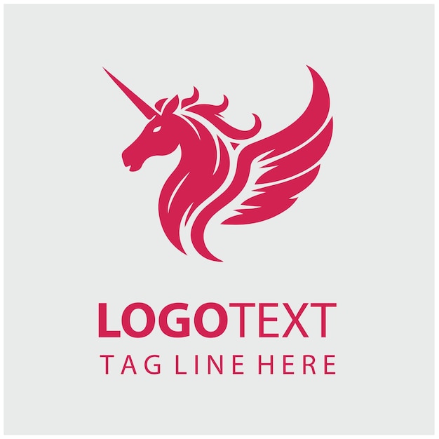 Ilustraciones vectoriales del logotipo de Pagasus