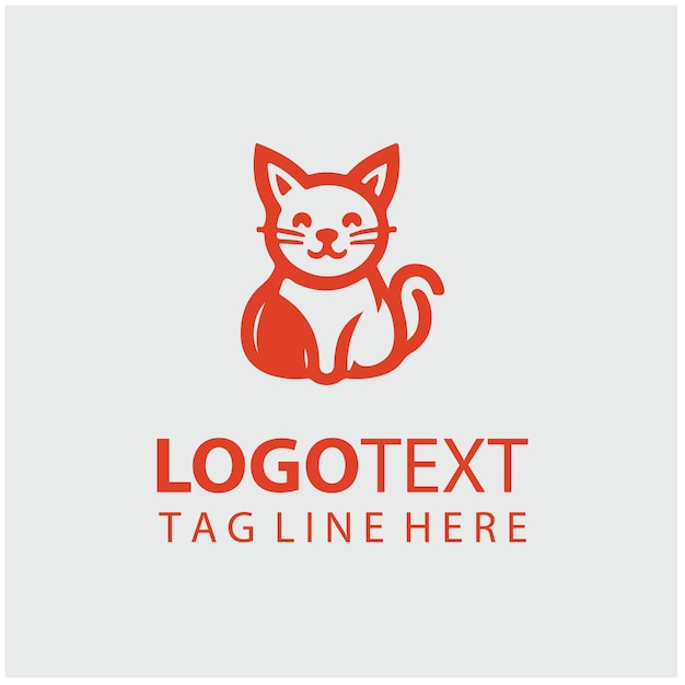 Ilustraciones vectoriales del logotipo del perro