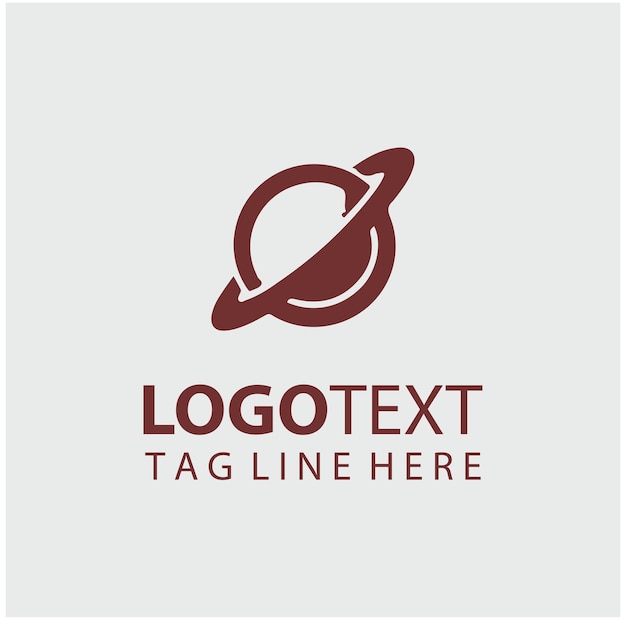 Ilustraciones vectoriales del logotipo de los planetas
